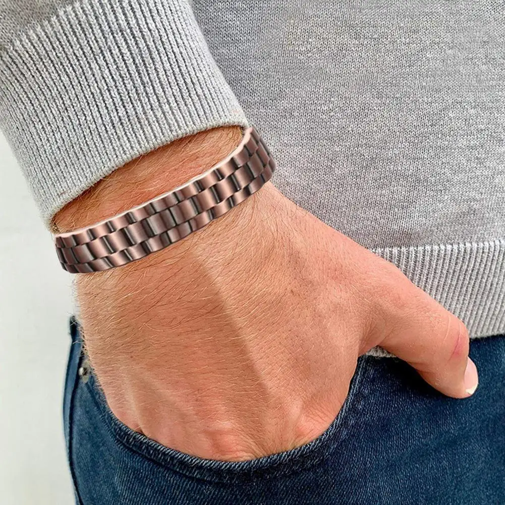Coordinates Bracelet - Magnetic Copper Prostate Wristband Strengthens Prostate