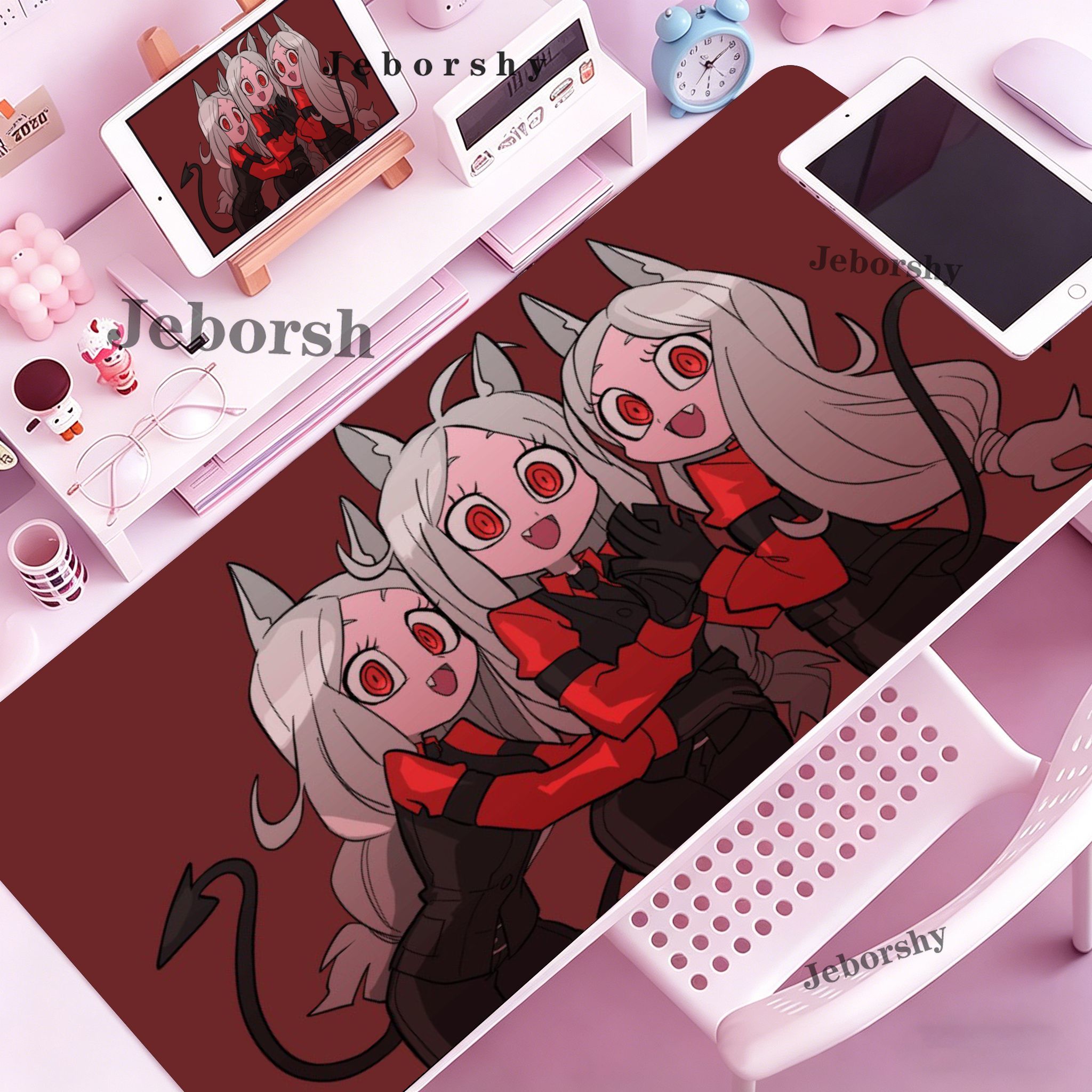 Custom Photo Book - Helltaker Anime Mousepad XXL Gamer Gaming