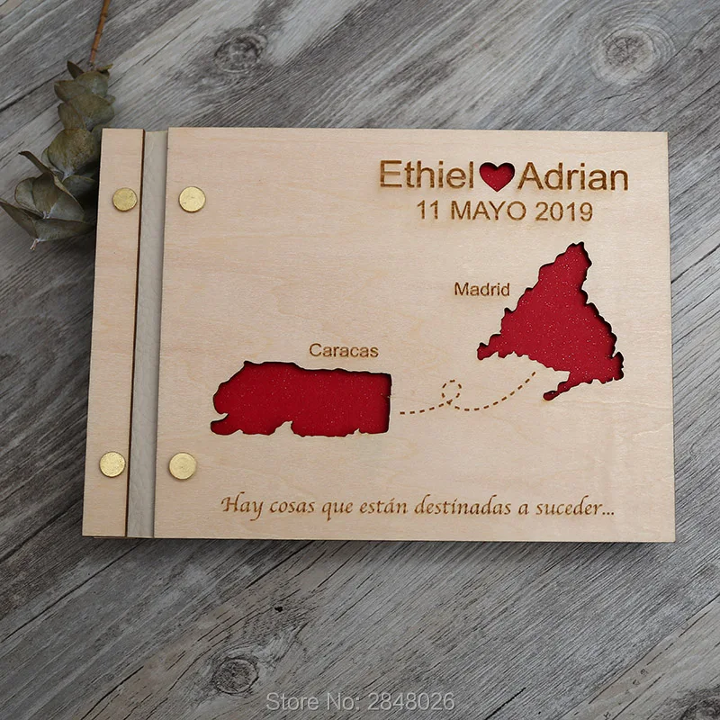 Map engraved wedding guestbook - Custom Star Map avaliação e preço
