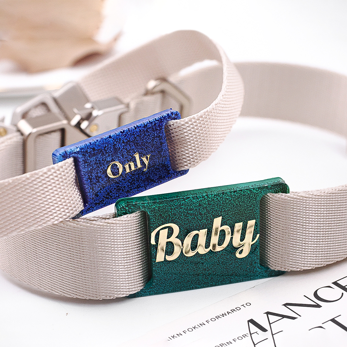 DIY Cat Dog ID Tag Silicone Mo - Name Necklace Custom avaliação e preço