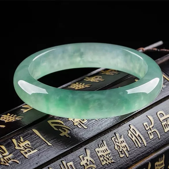 Natural Myanmar jadeite bracel - Coordinates Bracelet avaliação e preço