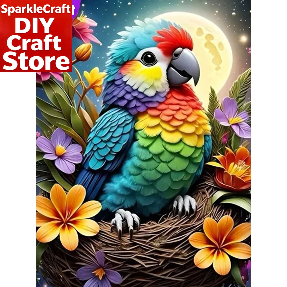1PC frameless  DIY Diamond Pai - Photo Mosaic Print avaliação e preço