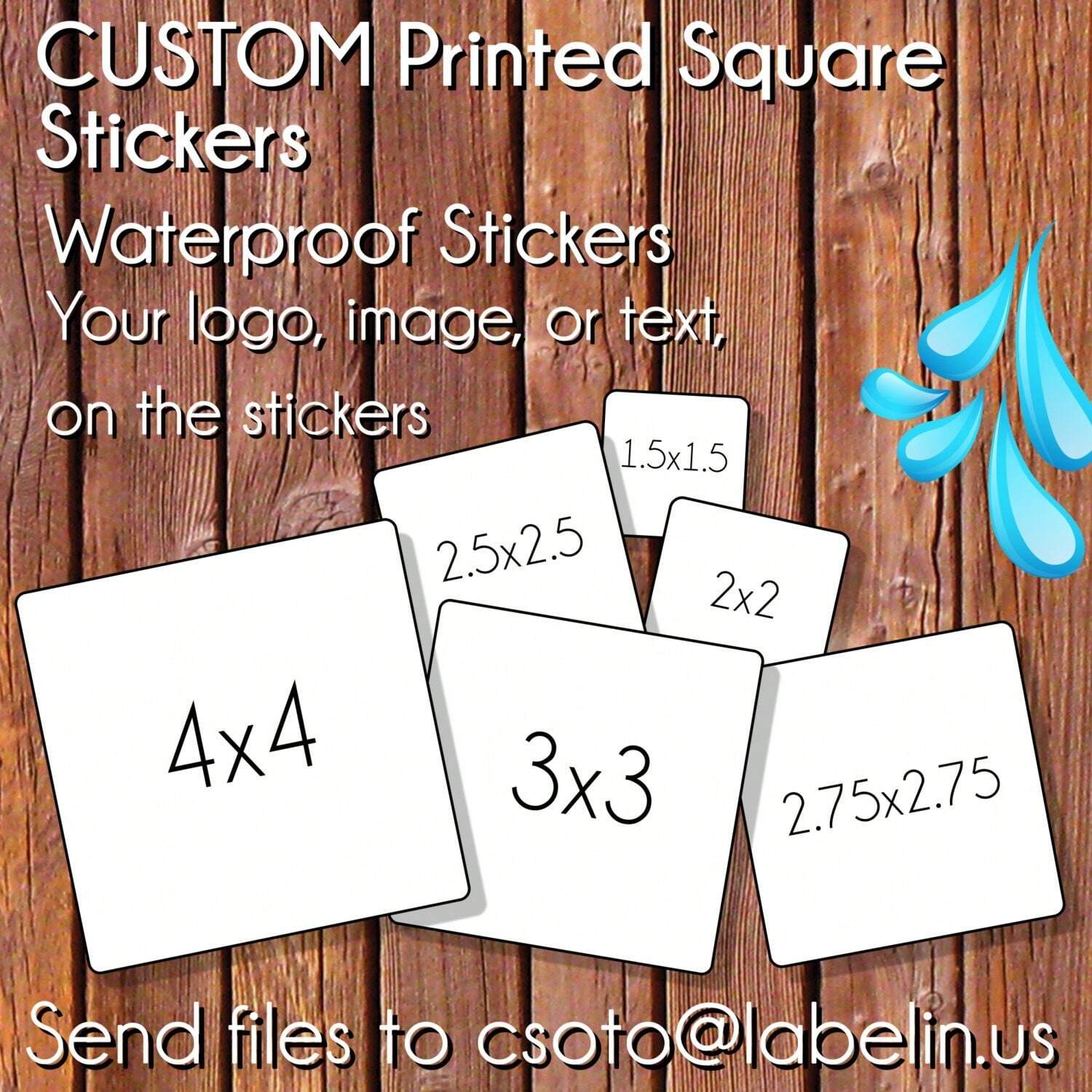 Custom stickers 4-8 cm persona - Personalised Candle Label avaliação e preço