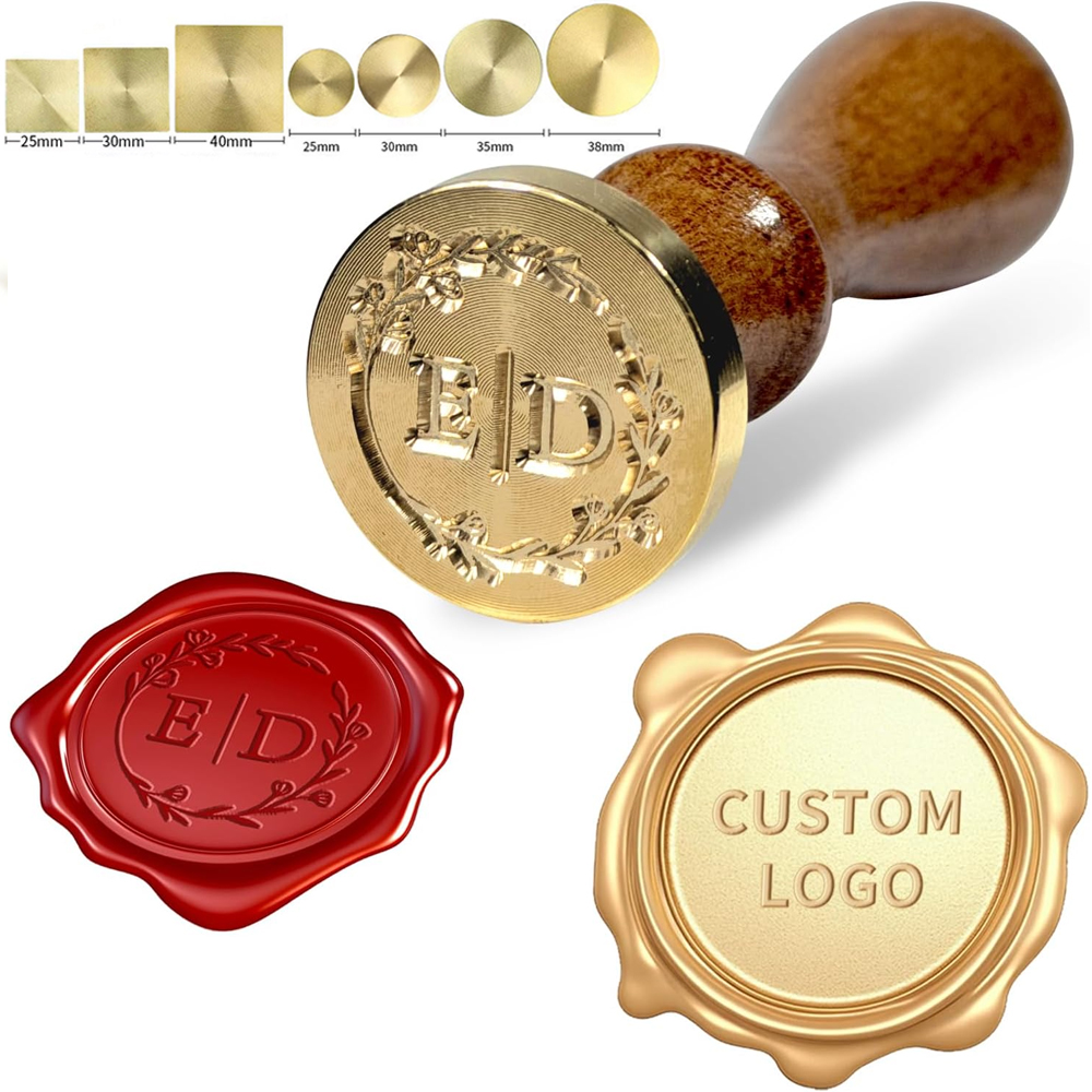 Custom Wax Seal Stamp, Persona - Wax Seal Letter Kit avaliação e preço