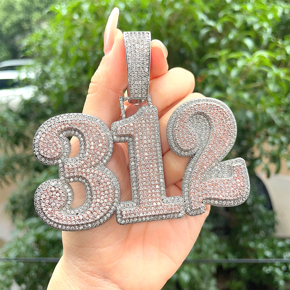 BIG Customized Name Letters Ic - Name Necklace Custom avaliação e preço