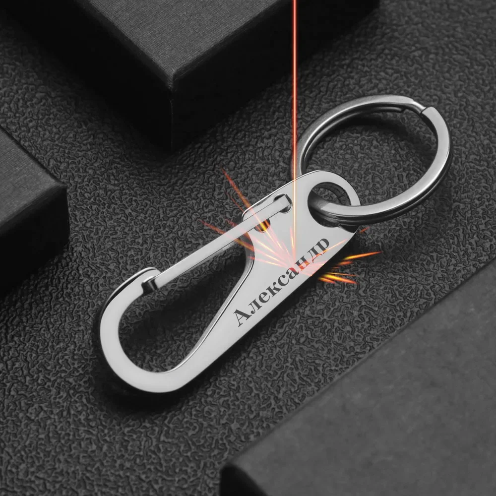 304 Stainless Steel Keyring Pe - Initial Ring Custom avaliação e preço