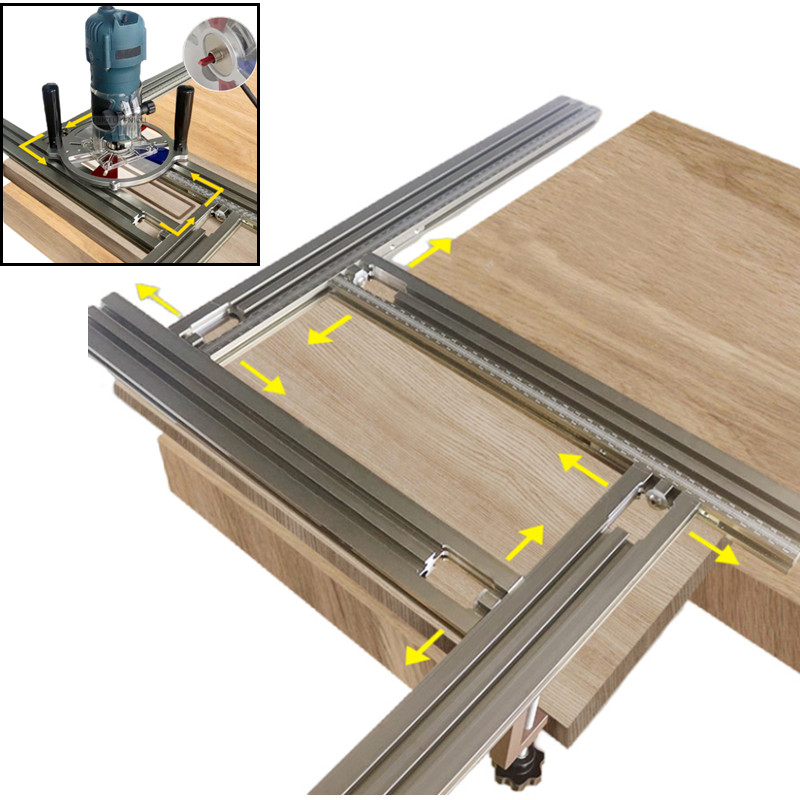 Routing Jig Frame System Trimm - Engraved Wood Frame avaliação e preço