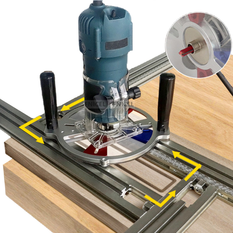 Routing Jig Frame System Trimm - Engraved Wood Frame avaliação e preço