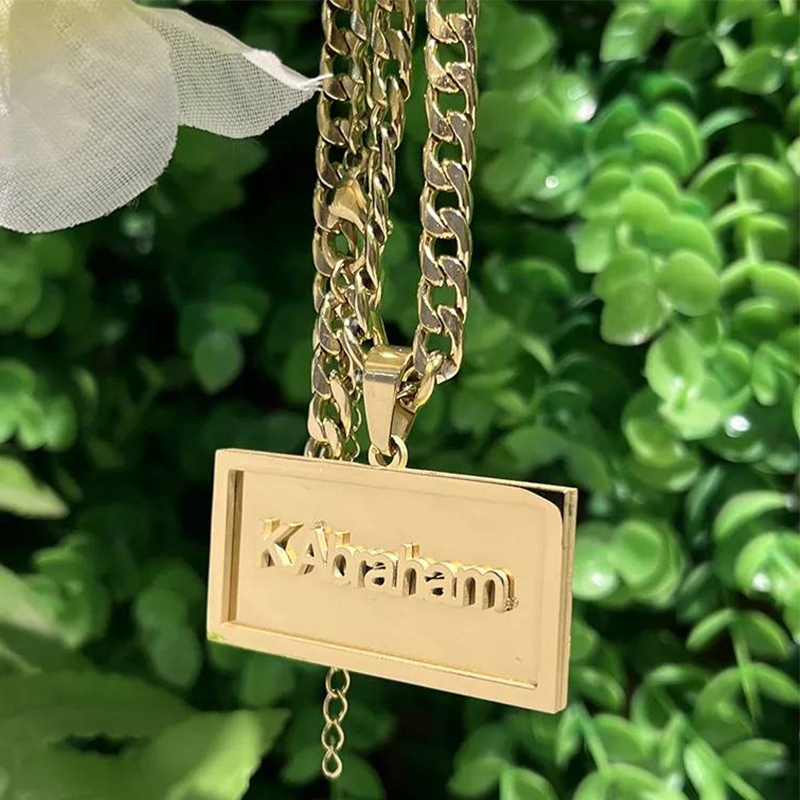 Custom Name Hip Hop Necklace f - Name Necklace Custom avaliação e preço