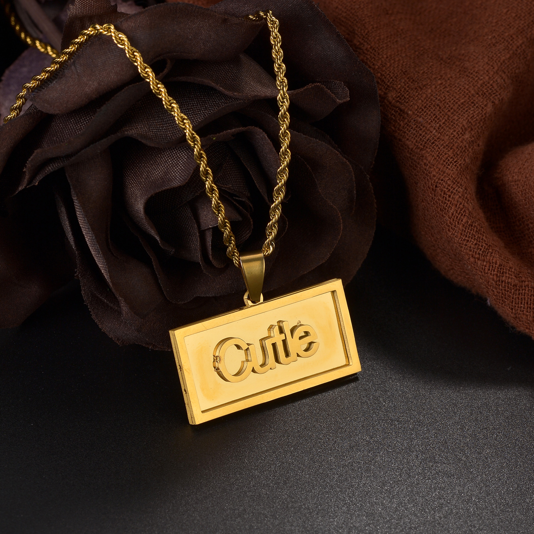 Custom Name Hip Hop Necklace f - Name Necklace Custom avaliação e preço