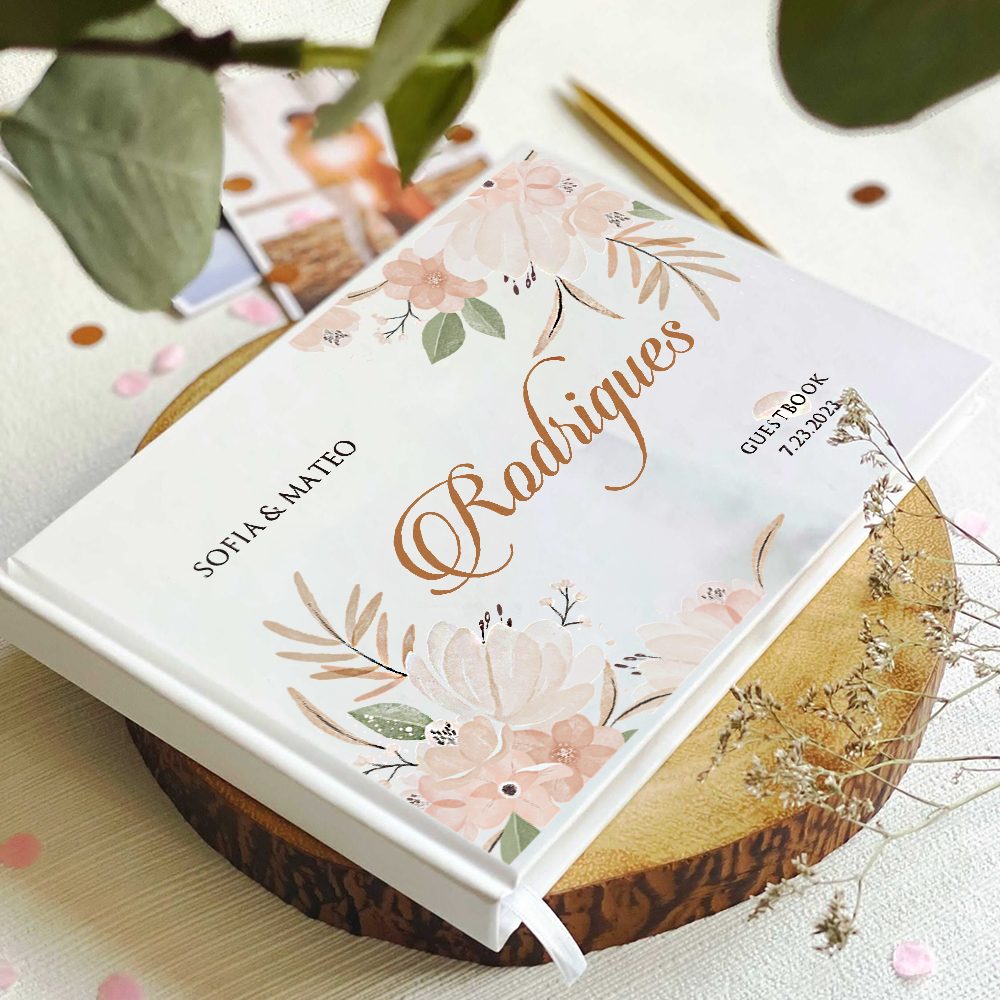 Custom Wedding White Guest Boo - Custom Photo Book avaliação e preço