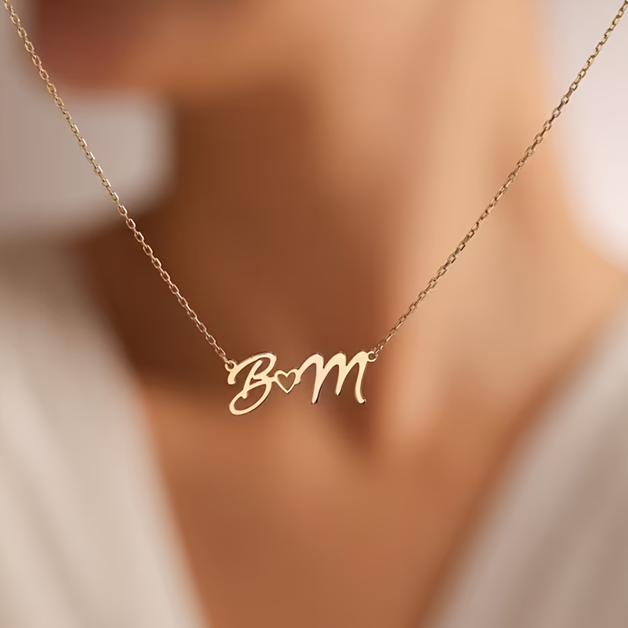 Custom Name Necklaces for Wome - Name Necklace Custom avaliação e preço