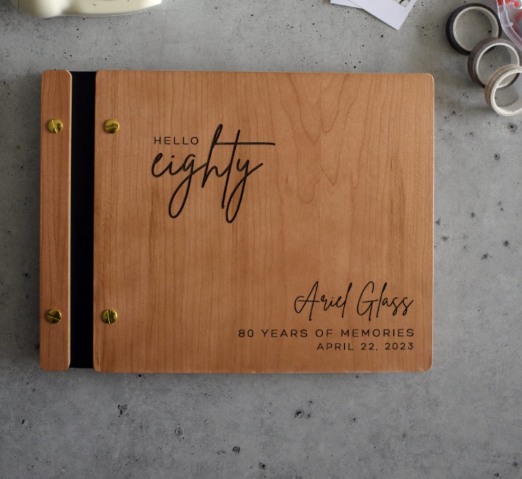 Birthday Guestbook Personalize - Custom Photo Book avaliação e preço
