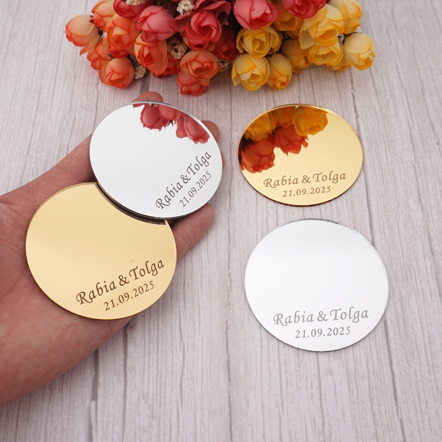 12pcs Personalized Wedding Fav - Personalised Candle Label avaliação e preço
