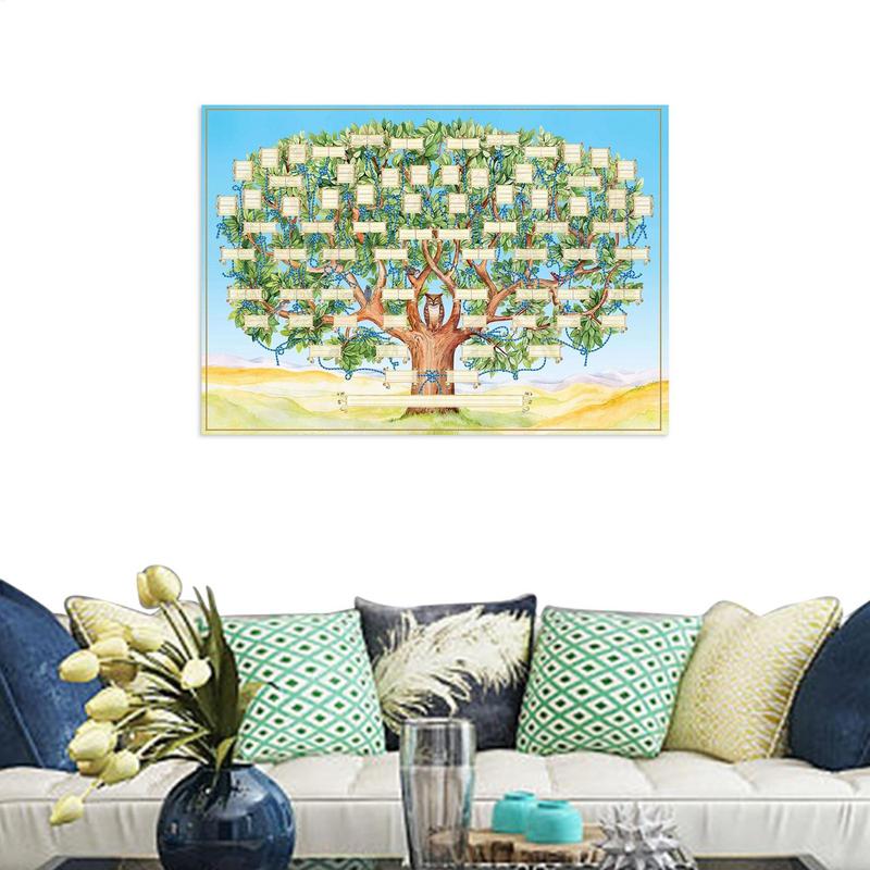Fillable Family Tree Chart 6 G - Family Tree Print avaliação e preço