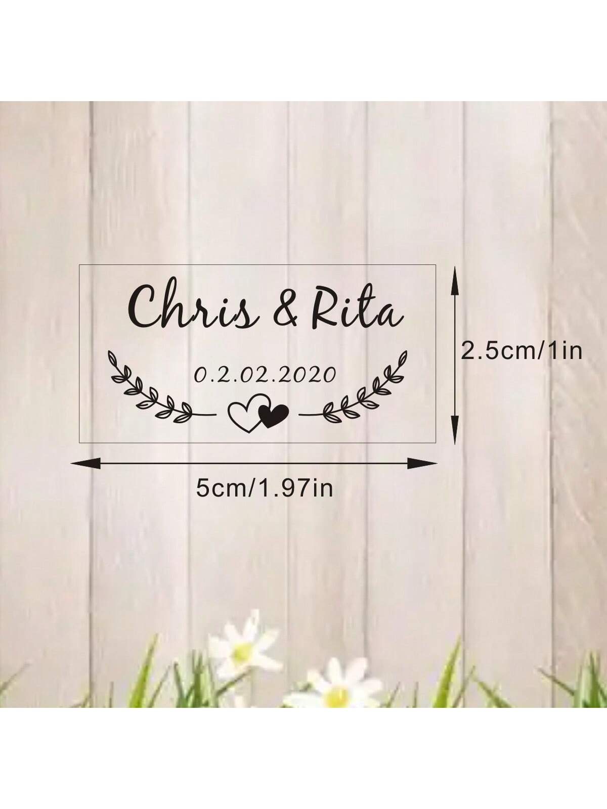 100 Wedding Bubble Tags Bubble - Personalised Candle Label avaliação e preço