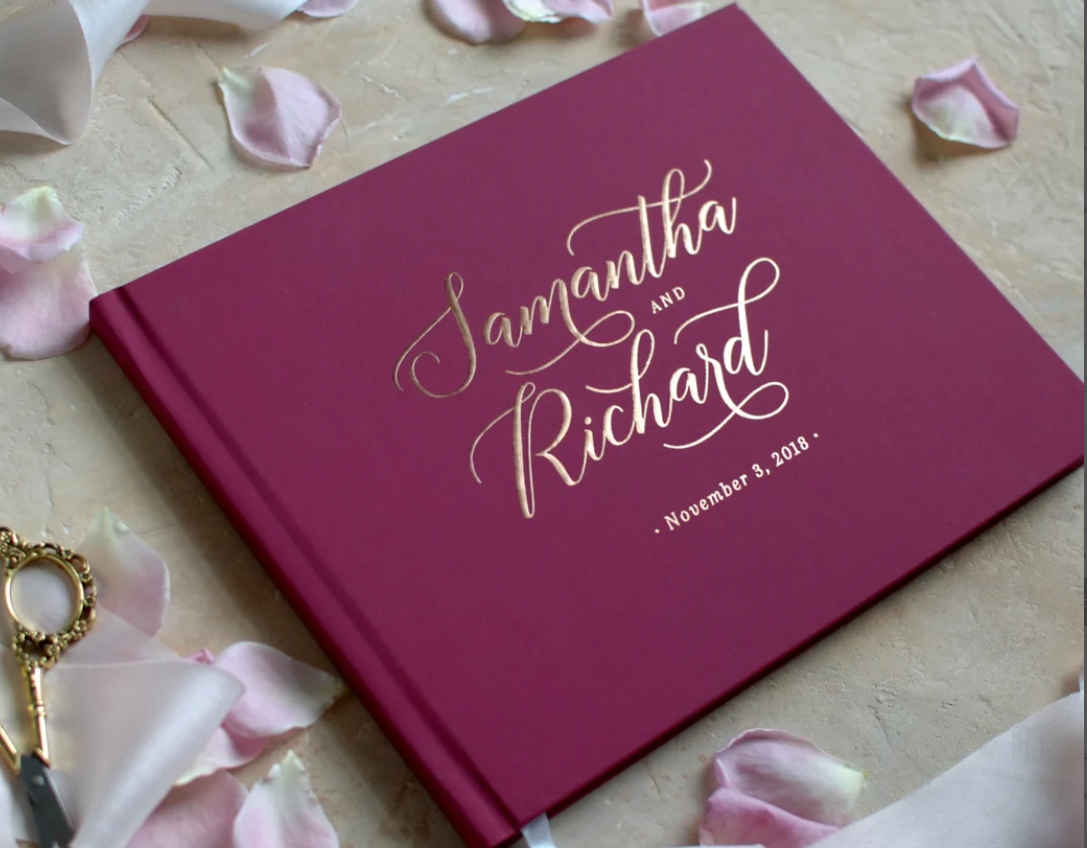 Personalized Wedding Guest Boo - Custom Photo Book avaliação e preço