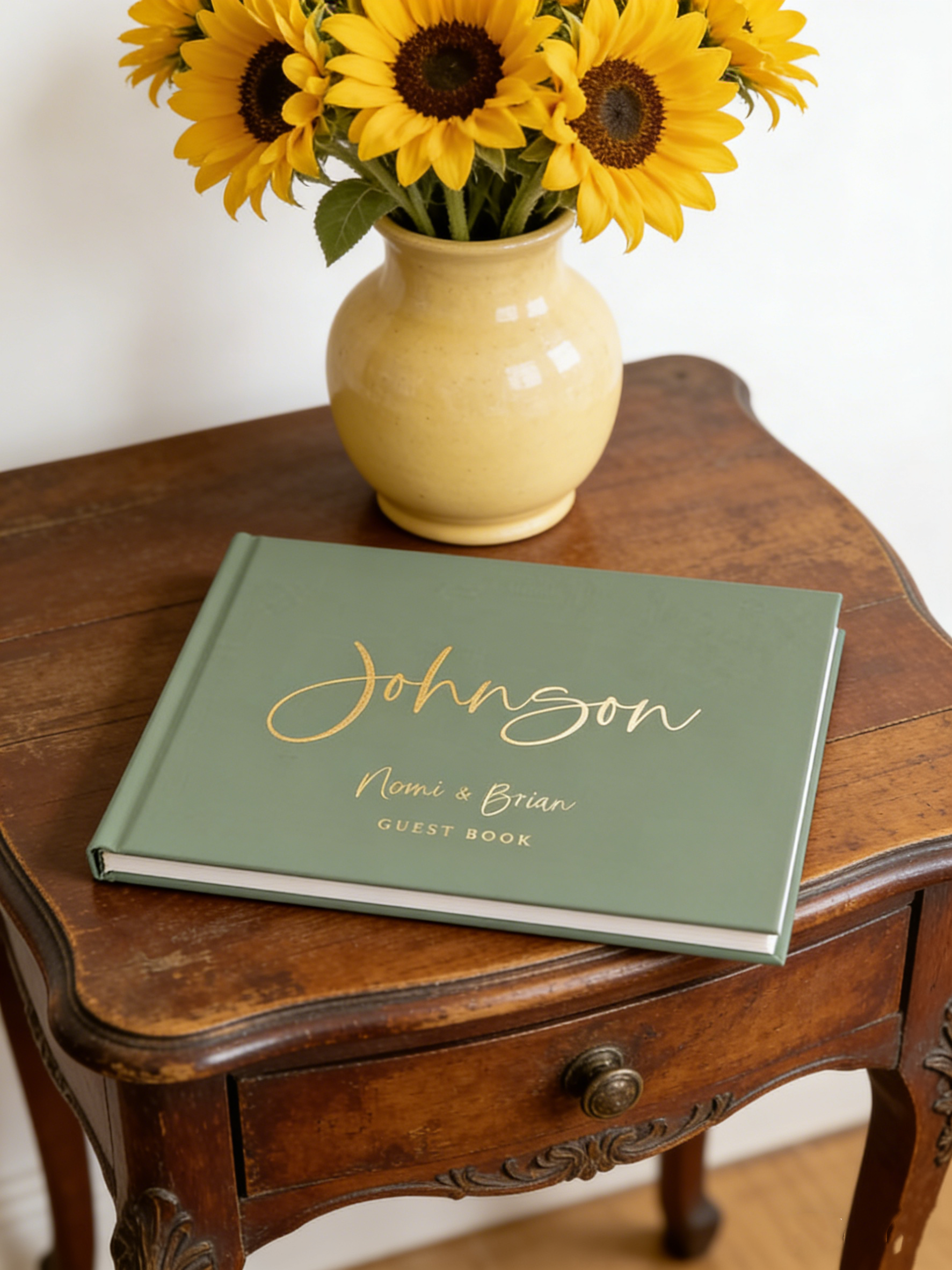 Custom Wedding Guest Book Pers - Custom Photo Book avaliação e preço