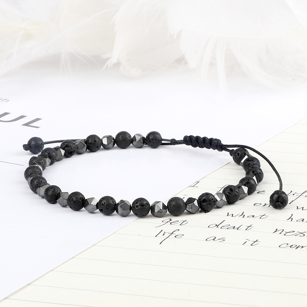 Minimalism Hematite Bracelet I - Coordinates Bracelet avaliação e preço