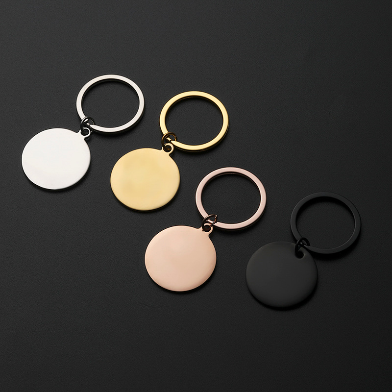 1pc Custom Keychain Personaliz - Initial Ring Custom avaliação e preço