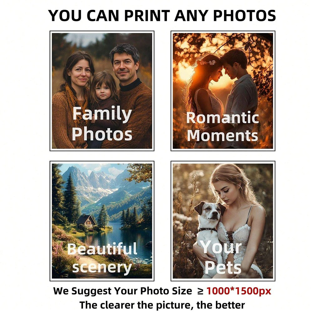 1pc Frameless Personalize Cust - Custom Photo Book avaliação e preço