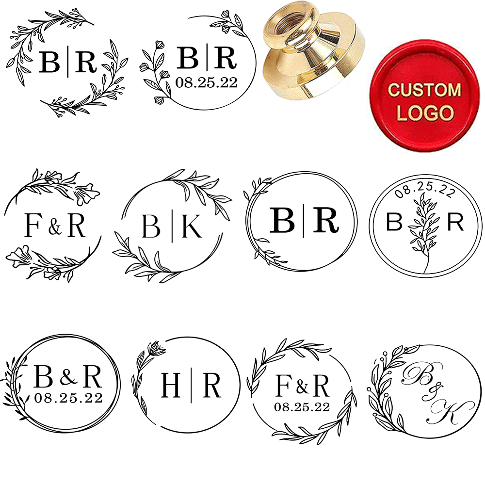 Custom Letter Wax Seal Stamp K - Wax Seal Letter Kit avaliação e preço