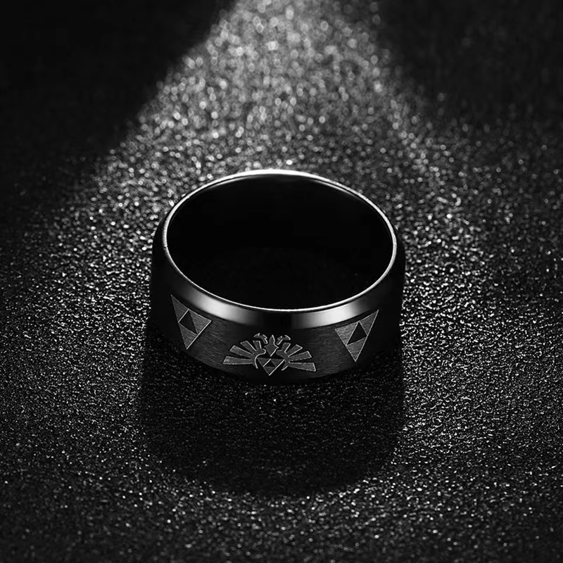 Fashion Anime Triforce Triangl - Initial Ring Custom avaliação e preço