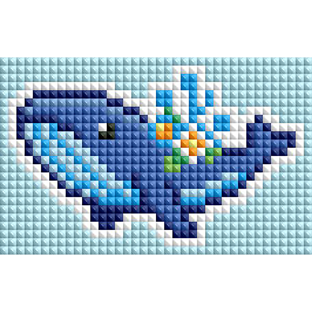 Minigem®: Whale and Flower 9.4 - Photo Mosaic Print avaliação e preço