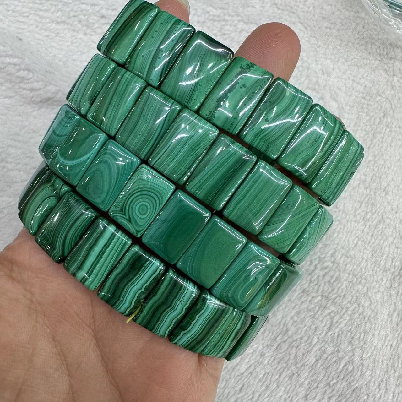 Genuine Natural Green Malachit - Coordinates Bracelet avaliação e preço