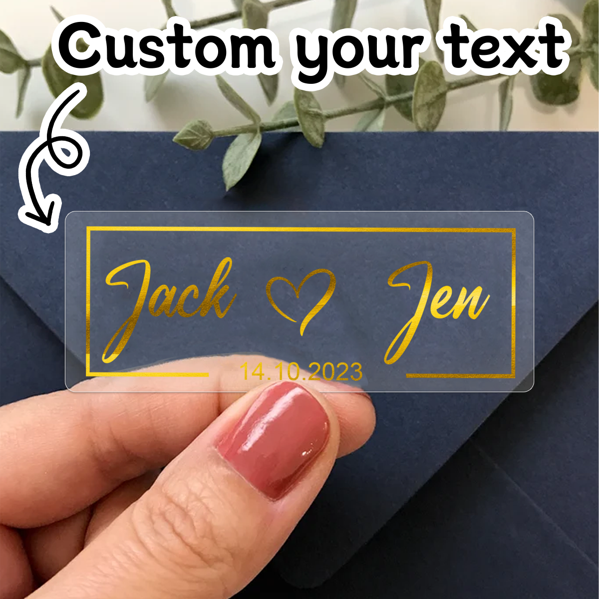 30-240pcs Custom Gold Stamping - Personalised Candle Label avaliação e preço