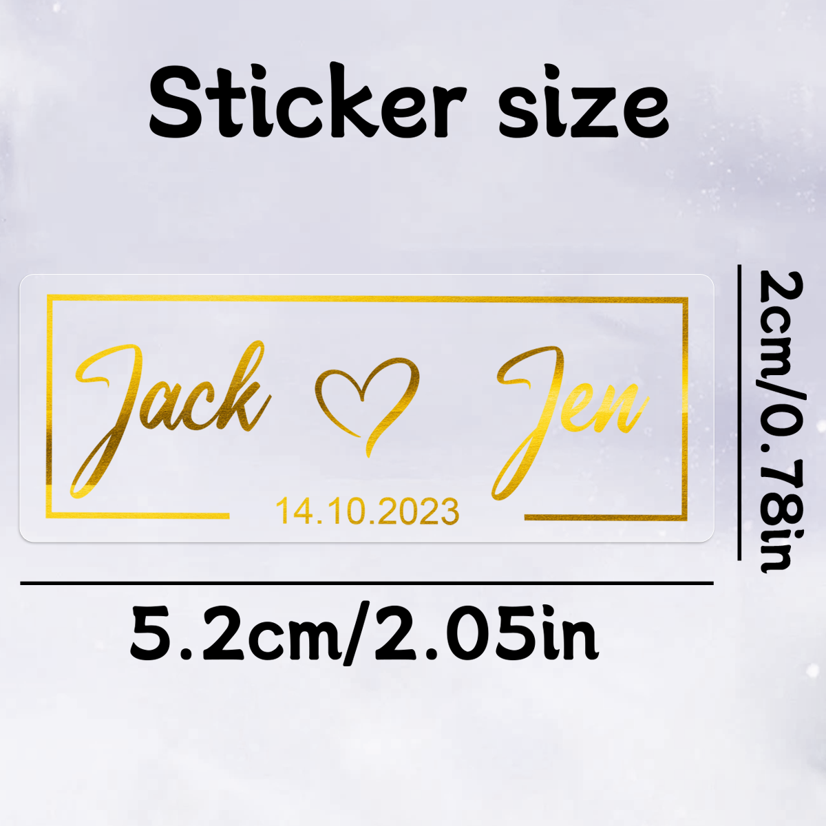 30-240pcs Custom Gold Stamping - Personalised Candle Label avaliação e preço