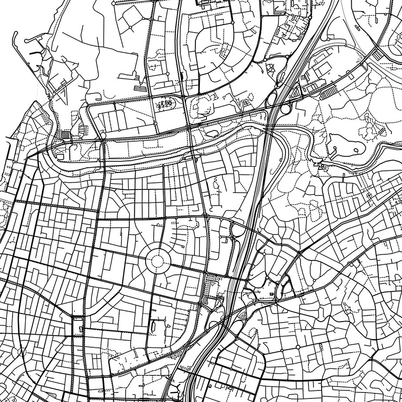 Tel Aviv Map Print Israel City - Custom Star Map avaliação e preço