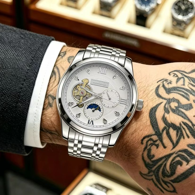 High-End Luxury Men's Automati - Custom Night Sky avaliação e preço