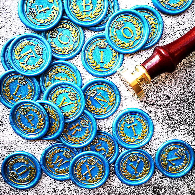 26 Letter A - Z crown Wax Seal - Wax Seal Letter Kit avaliação e preço
