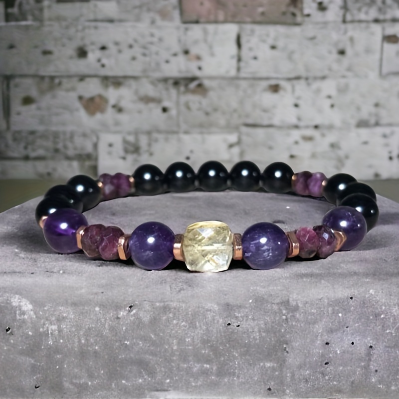 1pc/Attract Money Citrine Empa - Coordinates Bracelet avaliação e preço