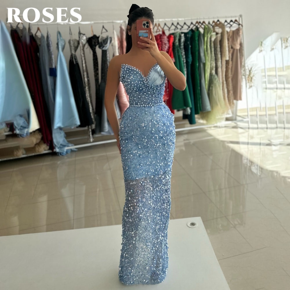 ROSES Sky Blue Glamorous Party - Custom Night Sky avaliação e preço