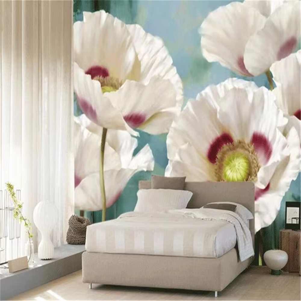 custom White flowers wallpaper - Custom Night Sky avaliação e preço