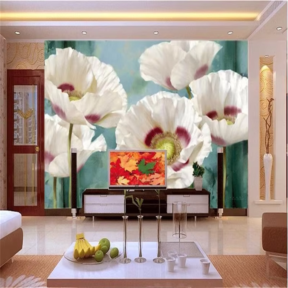 custom White flowers wallpaper - Custom Night Sky avaliação e preço