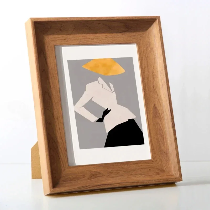 Wooden Photo Frame 5/6/7/8/10  - Engraved Wood Frame avaliação e preço