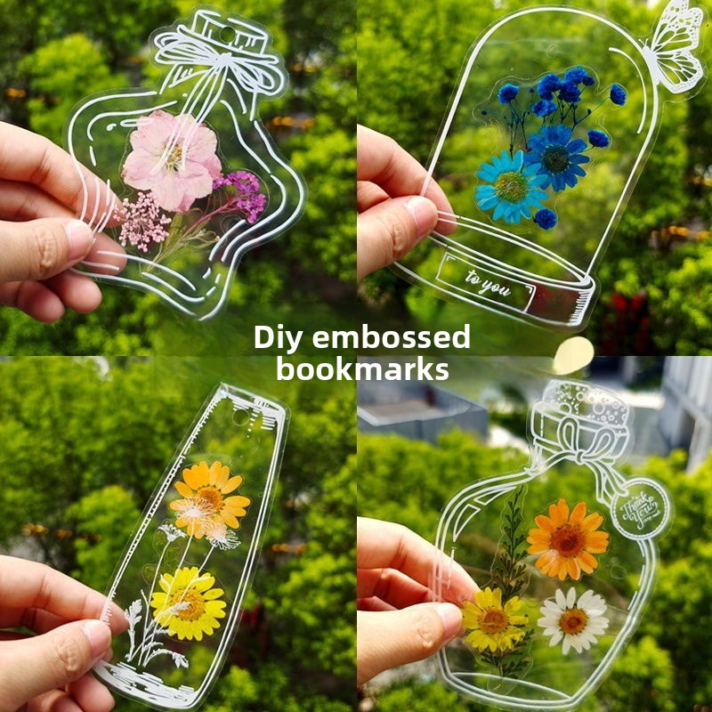 20 Piece Bookmarks Kids Creati - Dried Flower Bookmark avaliação e preço