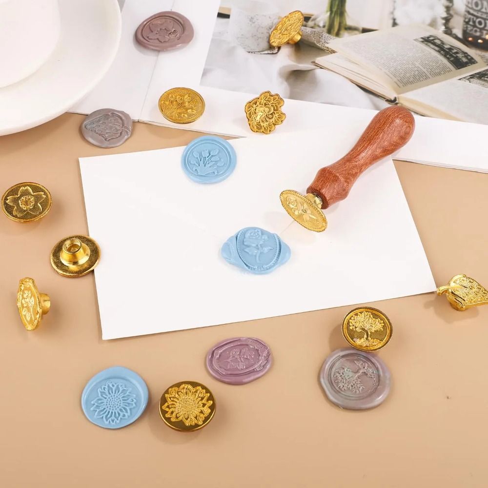 Wax Seal Stamp Kit Wax Stamp S - Wax Seal Letter Kit avaliação e preço