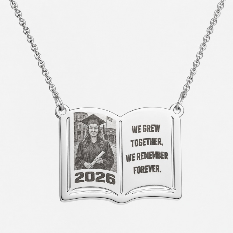 Custom Photo Book Necklace Sta - Custom Photo Book avaliação e preço