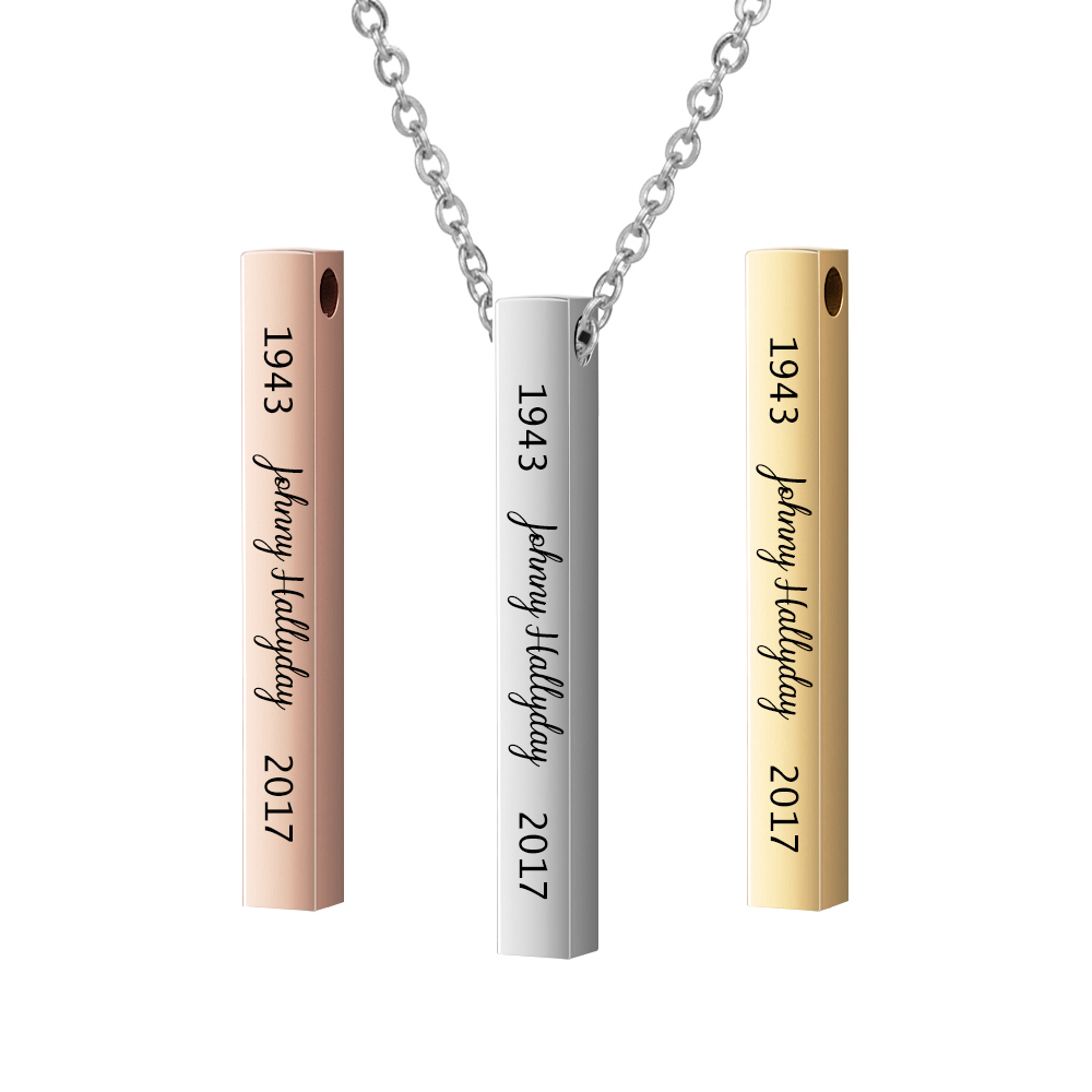 Customized Personalized French - Name Necklace Custom avaliação e preço