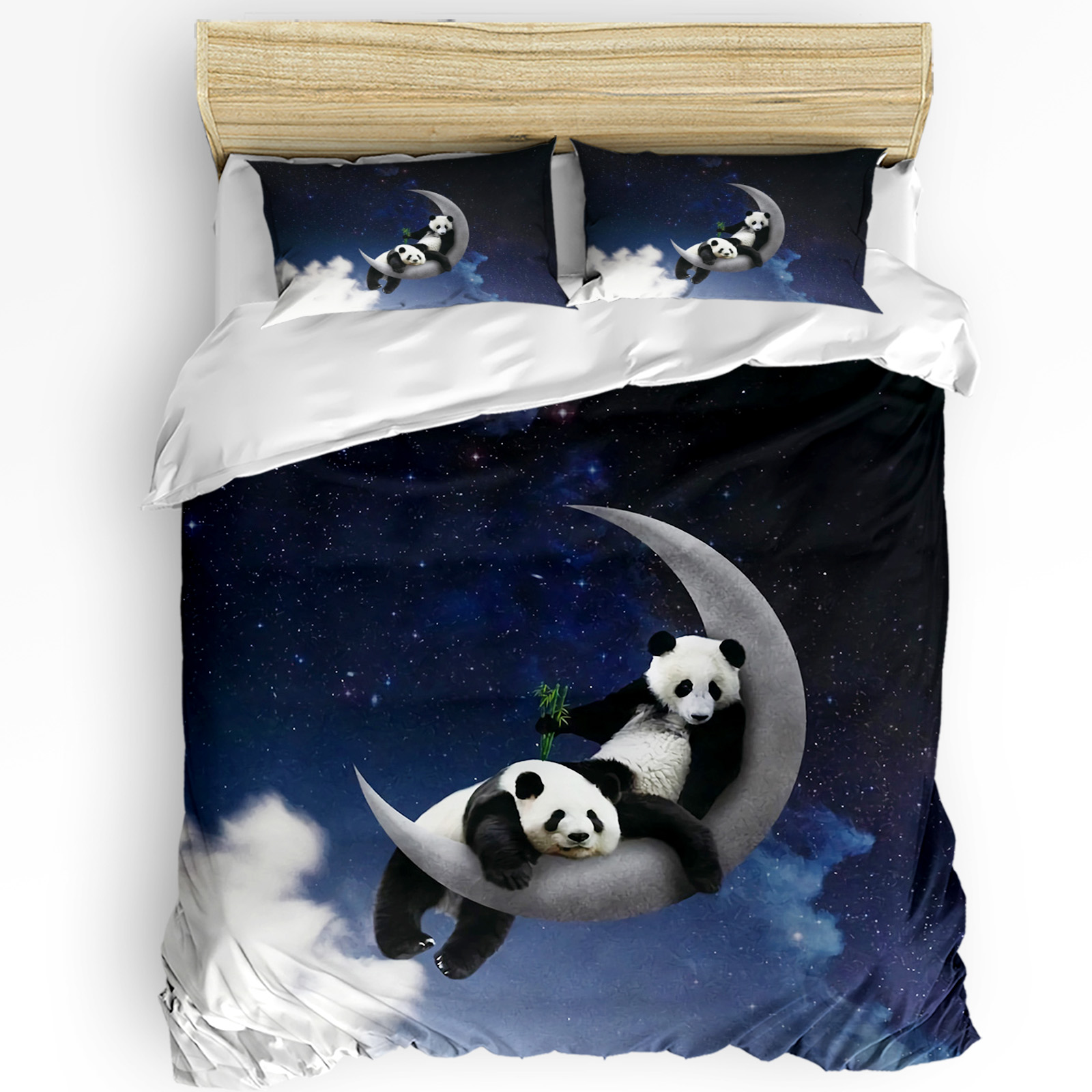 Moon Night Sky Panda Bamboo St - Custom Night Sky avaliação e preço