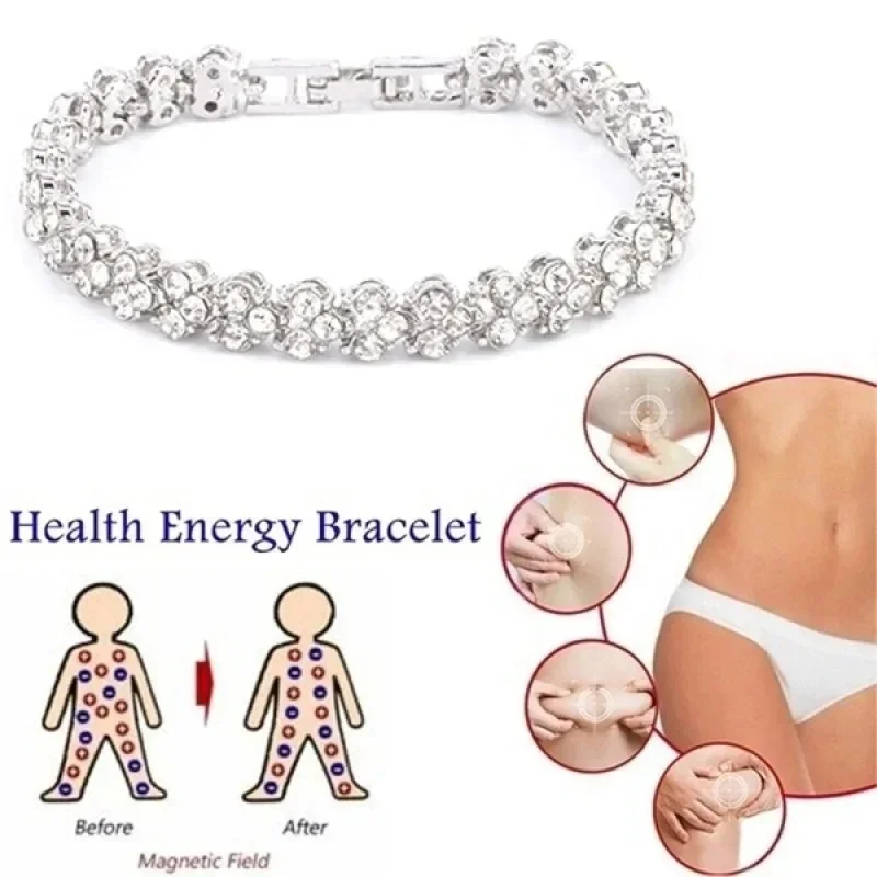 Fashion Women's Crystal Bracel - Coordinates Bracelet avaliação e preço
