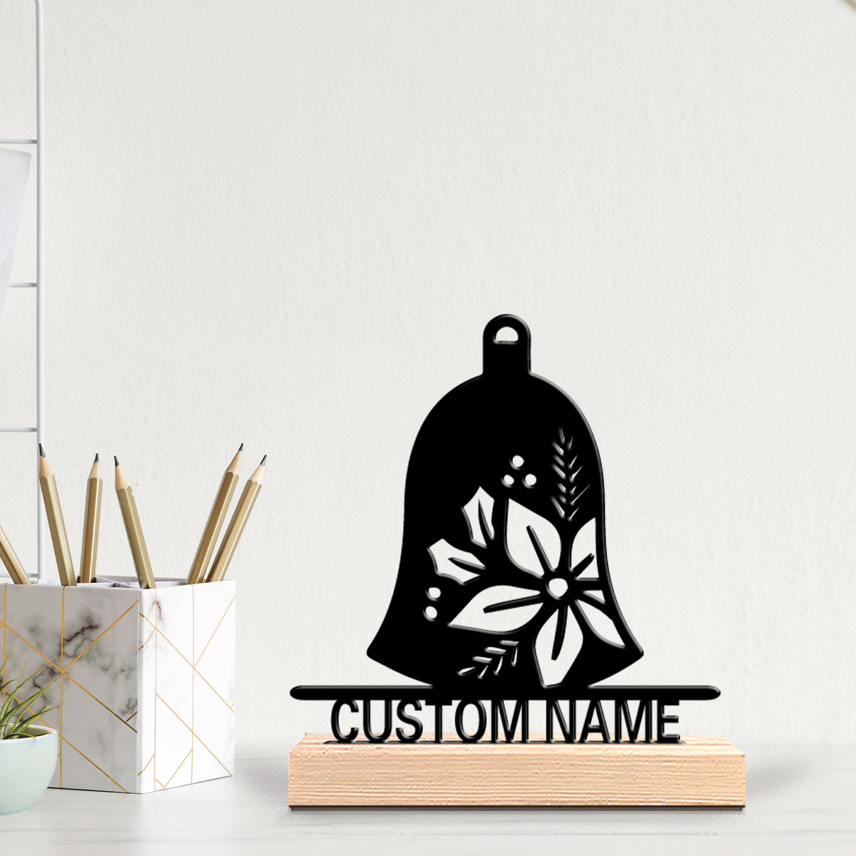 1pc New Design Personalized Cu - Engraved Wood Frame avaliação e preço