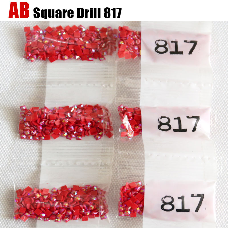 HOMFUN AB Square Drill DIY Dia - Photo Mosaic Print avaliação e preço