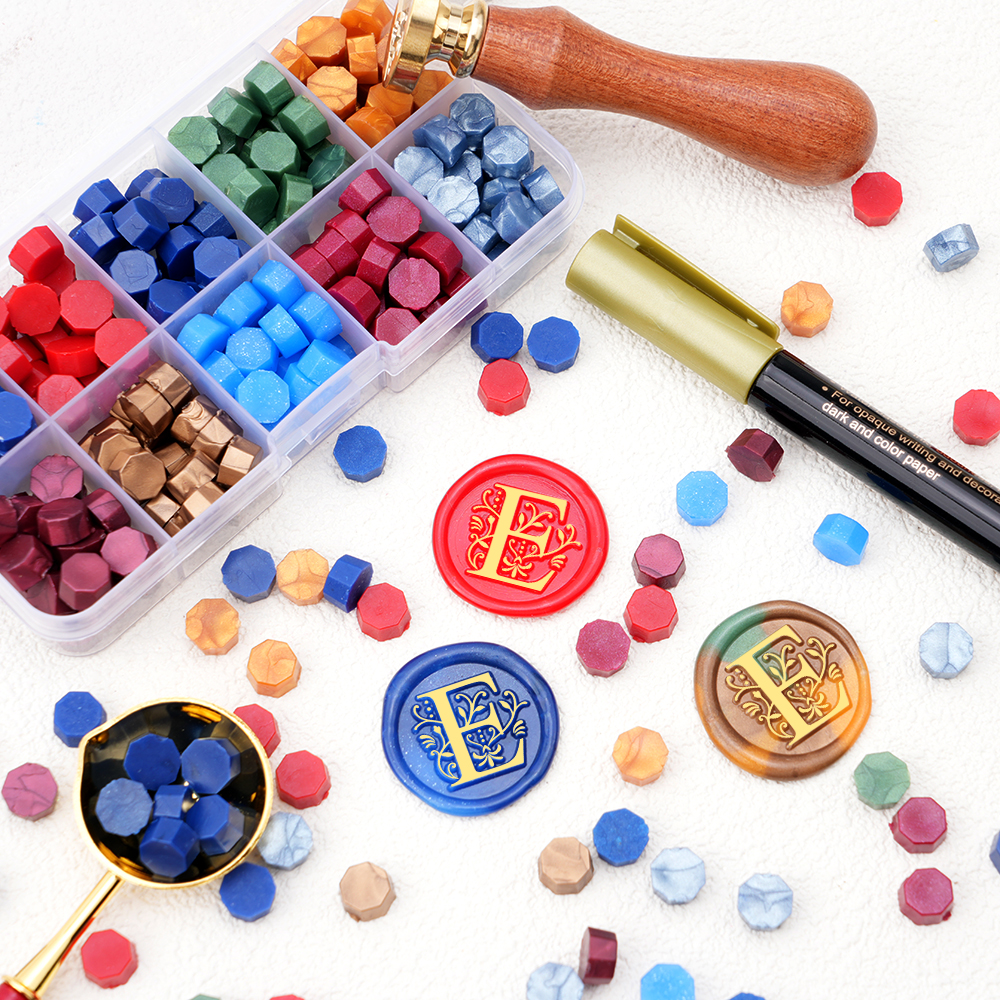 Alphabet Wax Seal Stamp Set -  - Wax Seal Letter Kit avaliação e preço