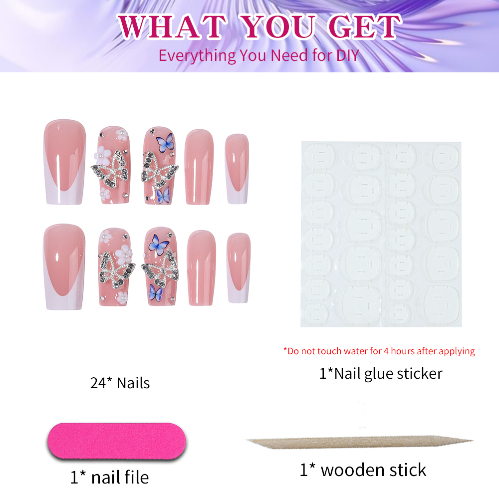 Get Glamorous with, 24Pcs 3D a - Pressed Flower Art avaliação e preço