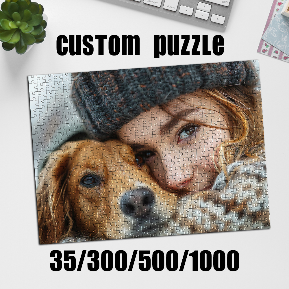 Personalized Custom Photo Puzz - Pet Portrait Custom avaliação e preço